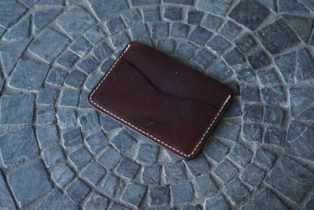 Buckler (3 Slots) - Maryam Dark Brown Kangaroo Front Pocket