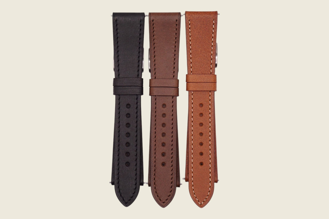 Buttero Stitched Strap Watch Straps