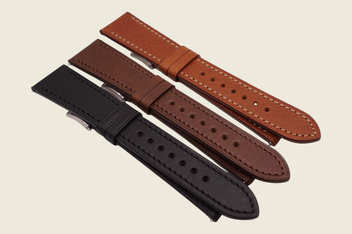 Buttero Stitched Strap Watch Straps
