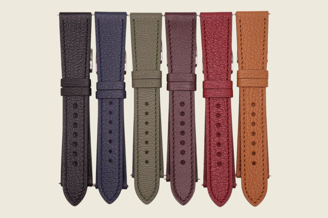 Chevre Sully Stitched Strap Watch Straps
