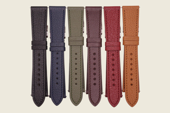 Chevre Sully Stitched Strap Watch Straps