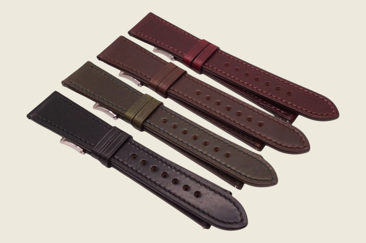 Chromexcel Stitched Strap Watch Straps