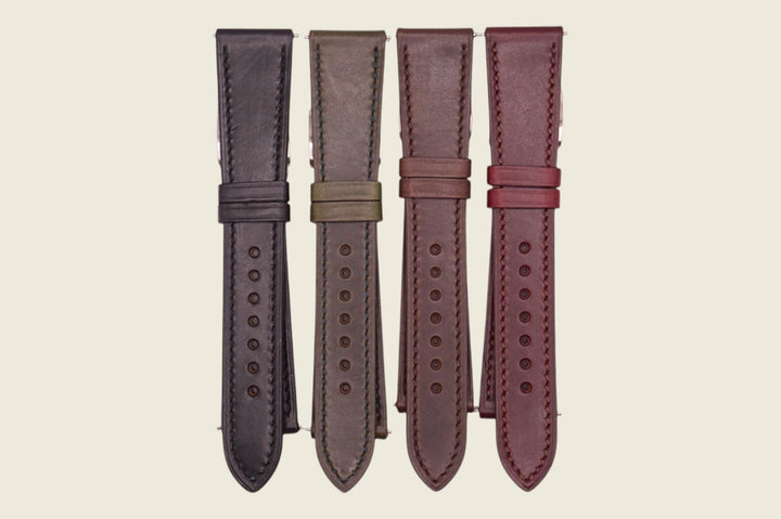 Chromexcel Stitched Strap Watch Straps