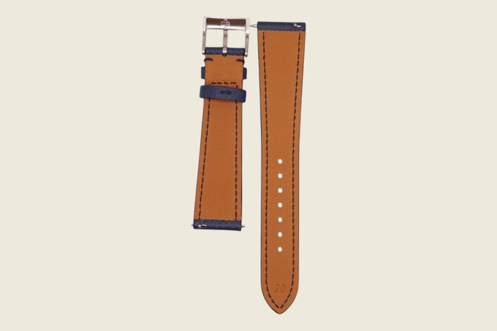 Epsom Calf Stitched Strap Watch Straps