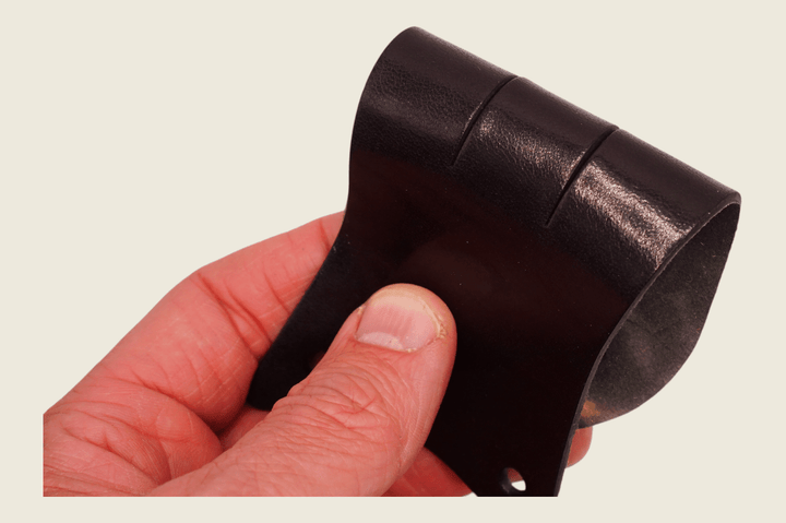 Glazed Black Horsebutt (Guidi) Boot Kilties