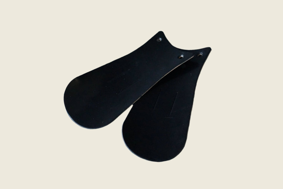 Glazed Black Horsebutt (Guidi) Boot Kilties