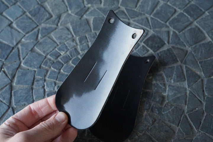 Glazed Black Horsebutt (Guidi) Boot Kilties