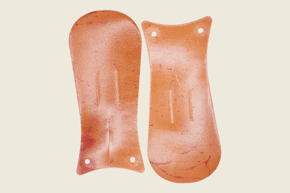 Marbled Burgundy Horsebutt (SC Toscana) Boot Kilties