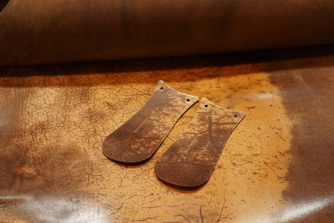 Marbled Chocolate Horsebutt (SC Toscana) Boot Kilties