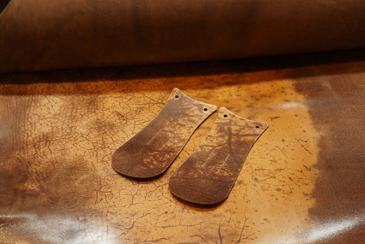 Marbled Chocolate Horsebutt (SC Toscana) Boot Kilties