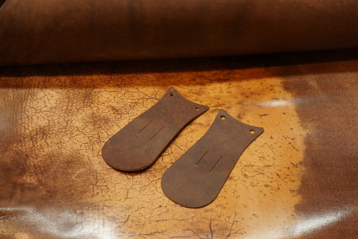 Marbled Chocolate Horsebutt (SC Toscana) Boot Kilties