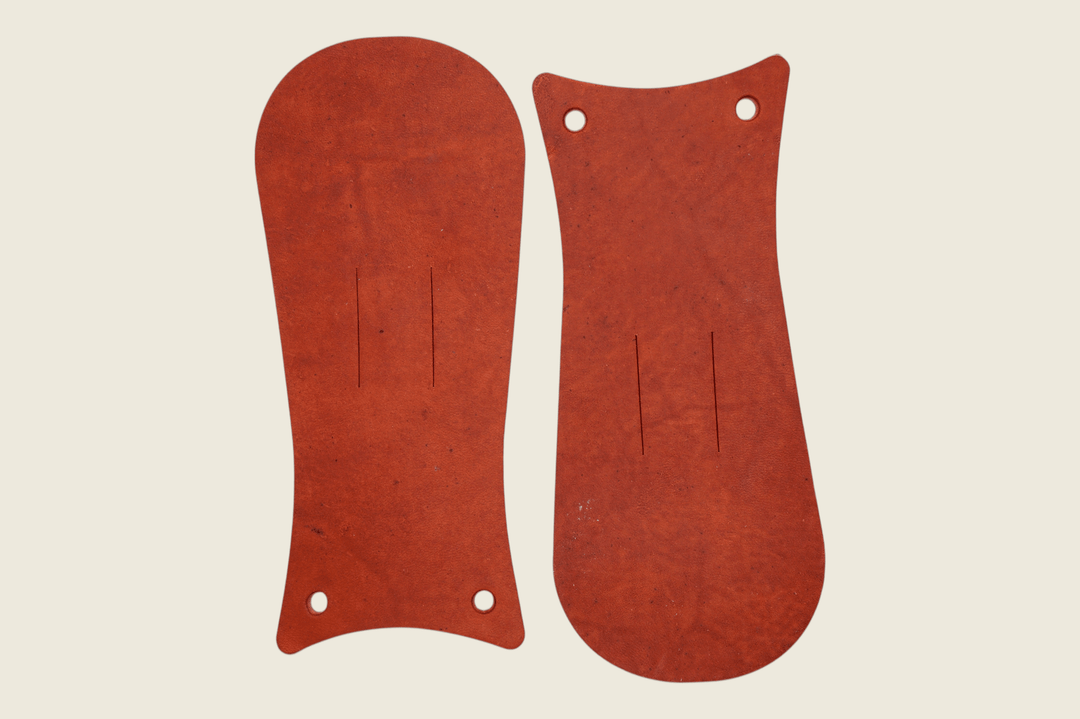 Marbled Light Brown Horsebutt (SC Toscana) Boot Kilties