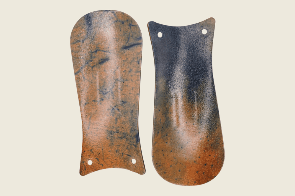 Marbled Navy Horsebutt (SC Toscana) Boot Kilties