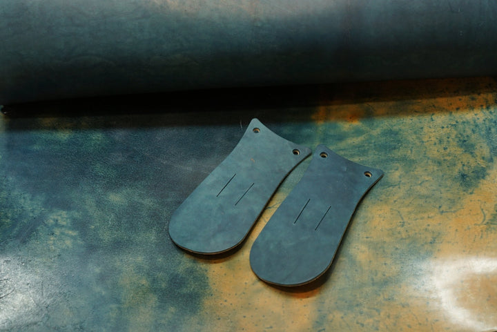 Marbled Navy Horsebutt (SC Toscana) Boot Kilties