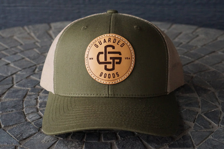 Moss Khaki Poly/Cotton Trucker Hat RTS - Hats