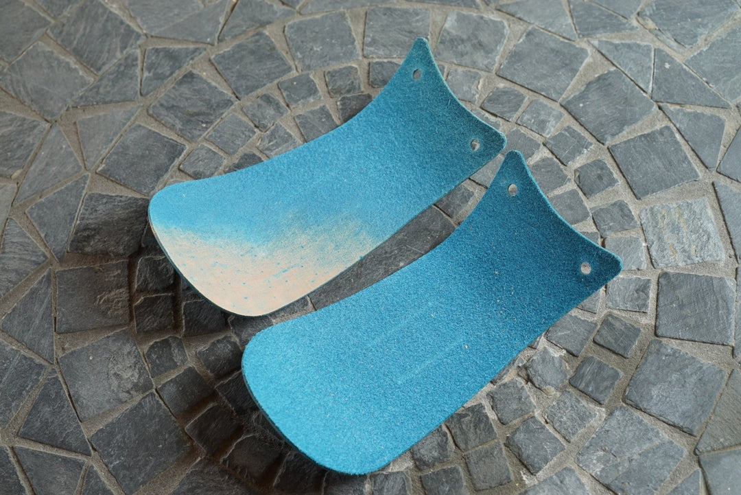 Navy Oiled Horsebutt (Shinki Hikaku) Boot Kilties