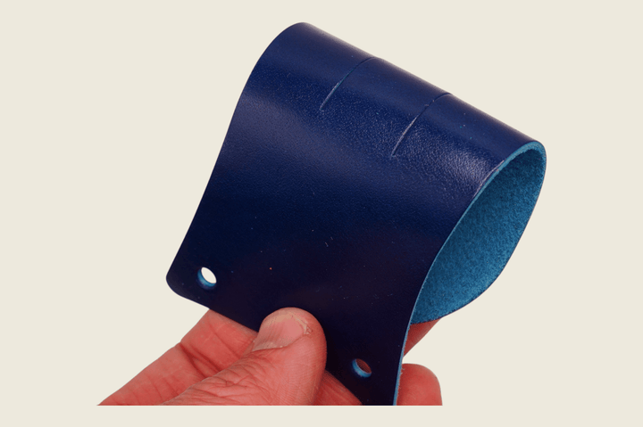 Navy Oiled Horsebutt (Shinki Hikaku) Boot Kilties