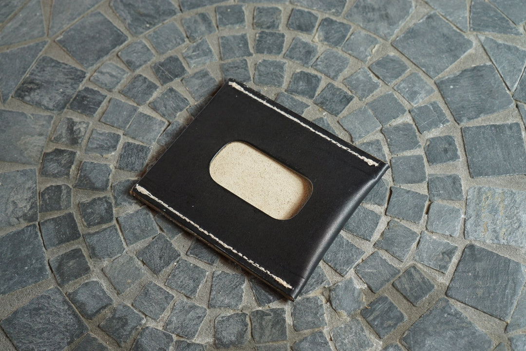 Safeguard ID Window - Gallun Blackbrown Calfskin Front Pocket