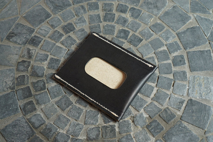 Safeguard ID Window - Gallun Blackbrown Calfskin Front Pocket