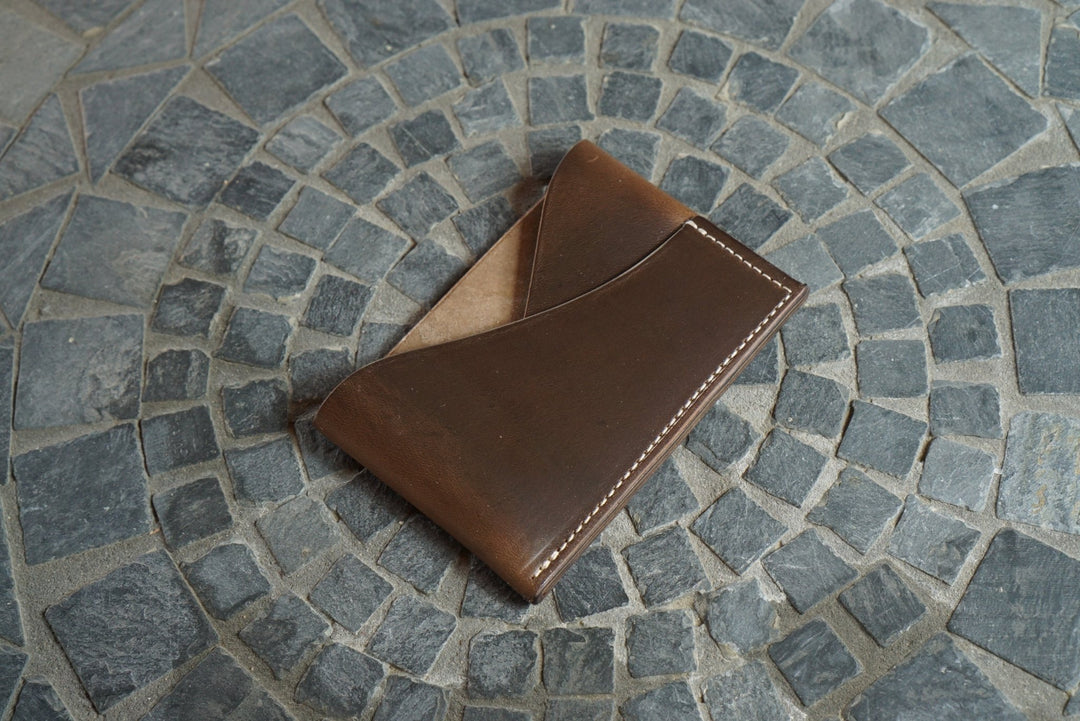 Sentinel - Horween (USA) Natural Workshoe Horsebutt Front Pocket