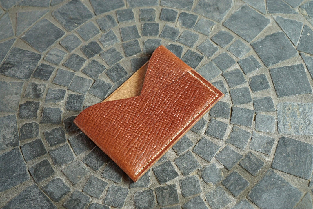 Sentinel - Rocado (Italy) Russian Print Cognac Shell Cordovan Front Pocket