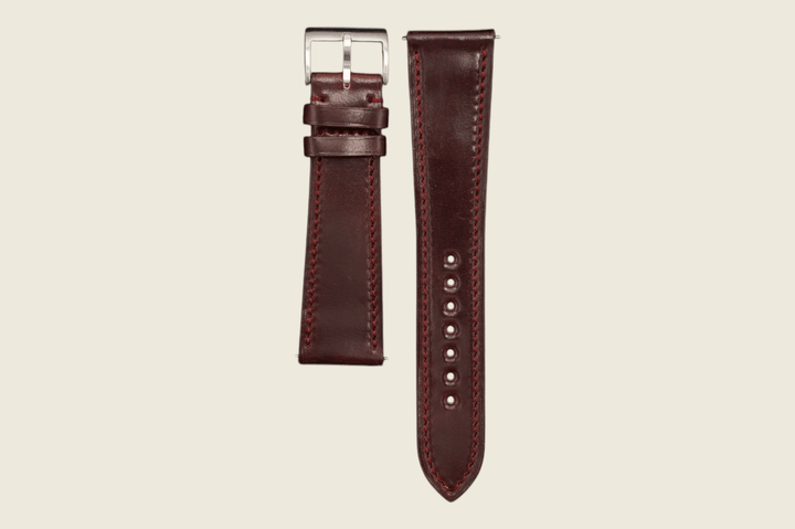 Shell Cordovan Stitched Strap Color #8