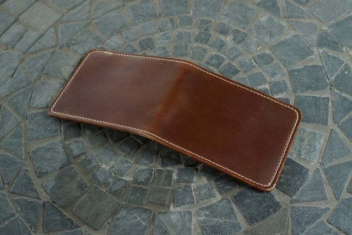 Stronghold - Cognac Shell Cordovan Shinki Hikaku (Japan) Bifold