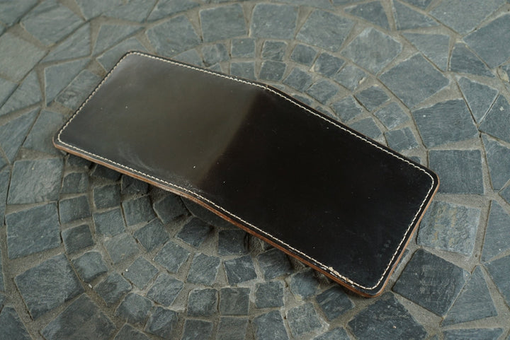 Stronghold - Vienna Shell Cordovan (Horween) and Dark Brown Oiled Horsebutt Shinki Hikaku (Japan) Bifold