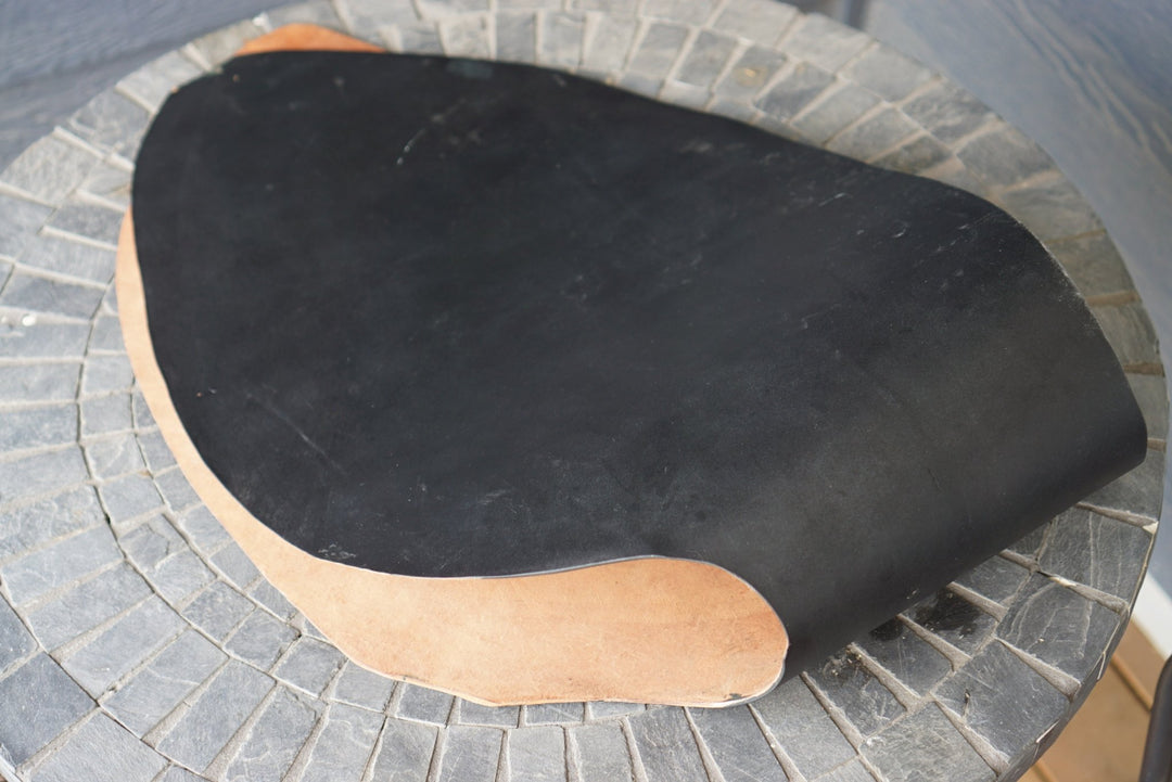 Teacore Black Workshoe Butt (Horween) Boot Kilties