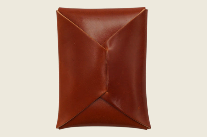 Ward - Horween (USA) Amaretto Shell Cordovan Front Pocket