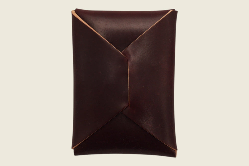 Ward - Horween (USA) Color 8 Shell Cordovan Front Pocket