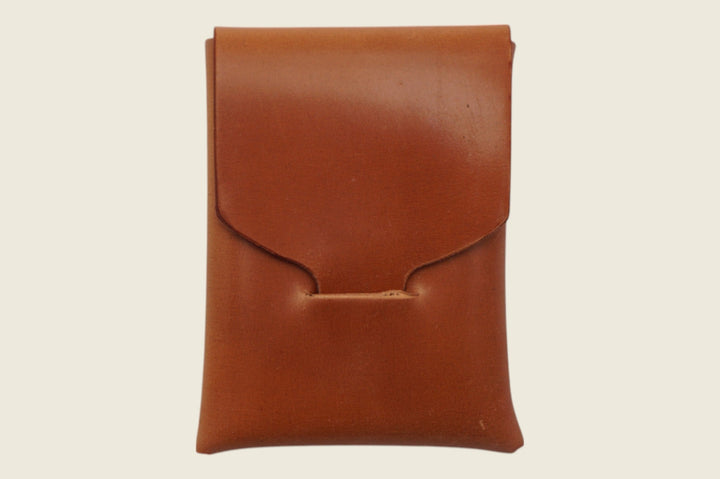 Ward - Horween (USA) Natural Shell Cordovan Front Pocket