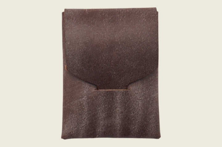 Ward - J&FJ Baker (UK) Brown Waxed Flesh Calfskin Front Pocket