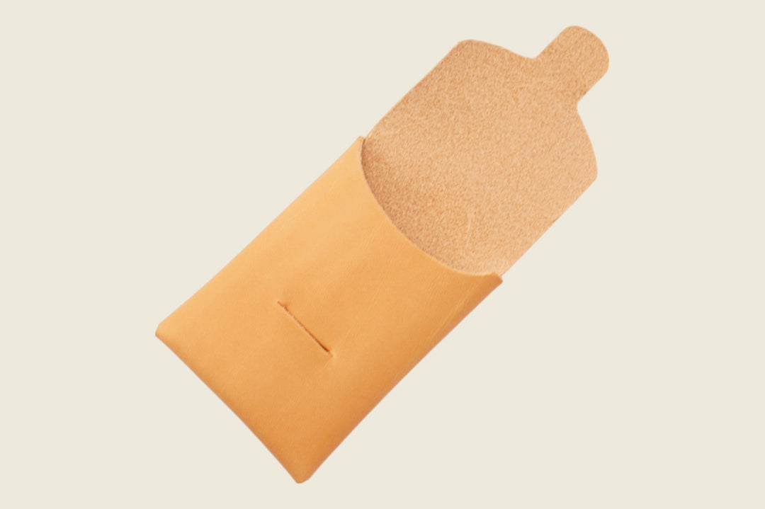 Ward - La Perla Azzurra (Italy) Natural Calfskin Front Pocket