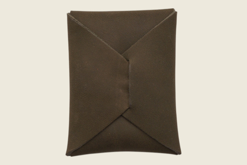 Ward - Maryam (Italy) Olive Vacchetta Horsebutt Front Pocket