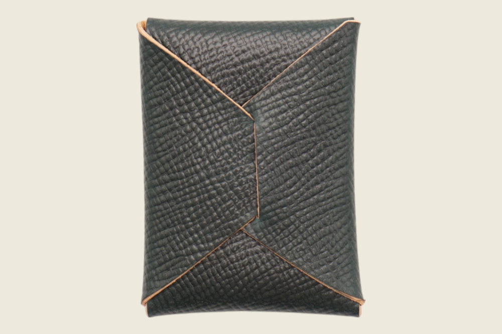 Ward - Rocado (Italy) Forest Green Grain Shell Cordovan Front Pocket