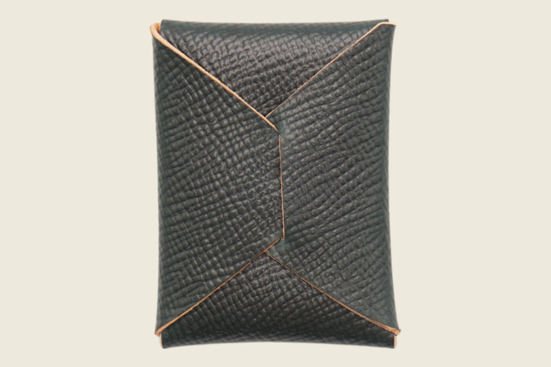 Ward - Rocado (Italy) Forest Green Grain Shell Cordovan Front Pocket