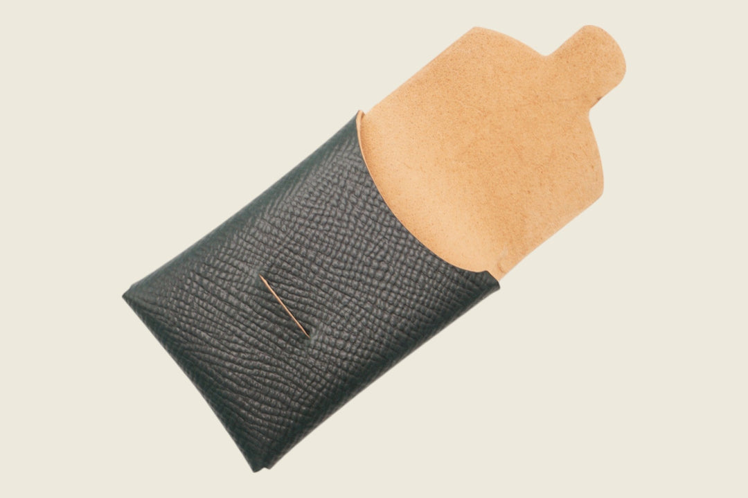 Ward - Rocado (Italy) Forest Green Grain Shell Cordovan Front Pocket