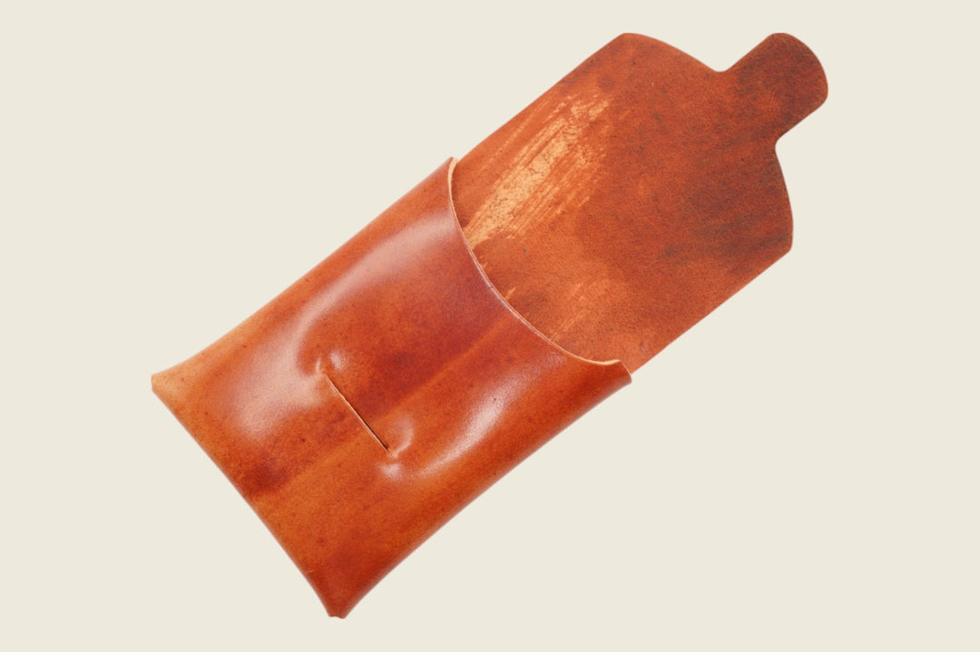 Ward - Rocado (Italy) Marbled Ruby Shell Cordovan Front Pocket