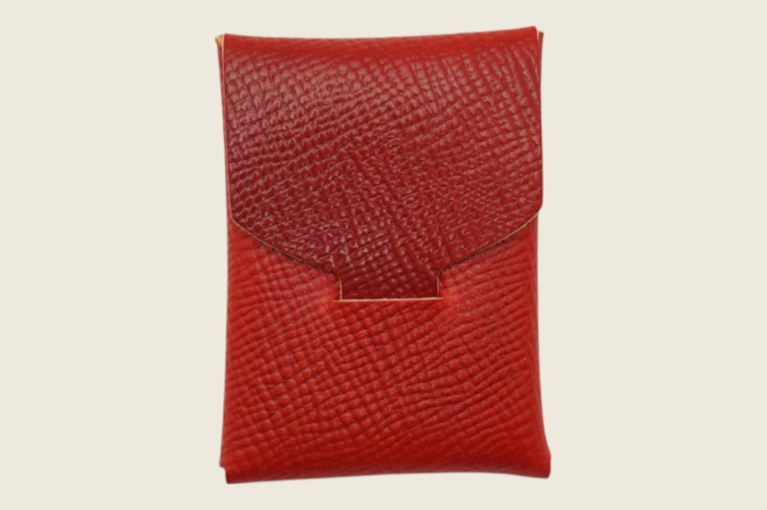 Ward - Rocado (Italy) Ruby Grain Shell Cordovan Front Pocket
