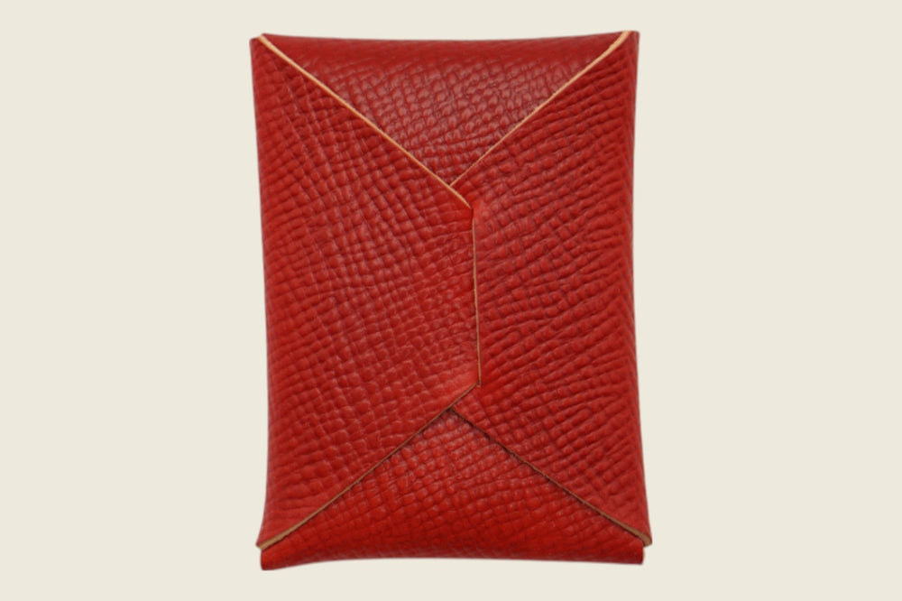 Ward - Rocado (Italy) Ruby Grain Shell Cordovan Front Pocket