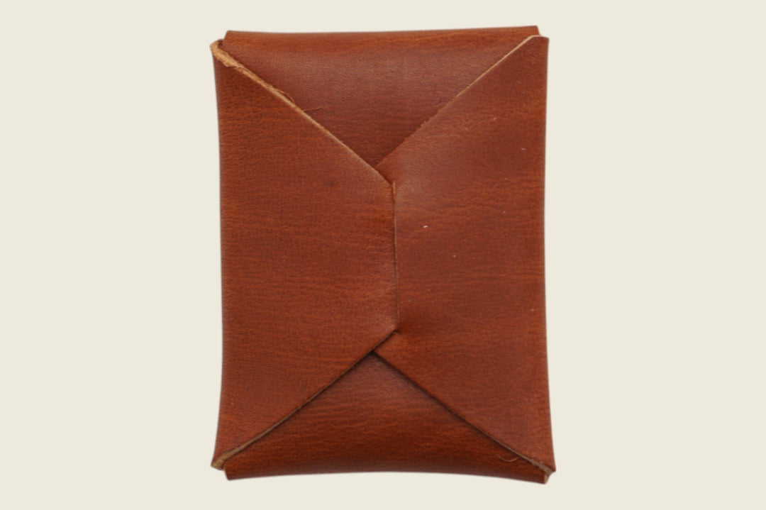 Ward - S.B. Foot (USA) Teak Featherstone Horsehide Front Pocket