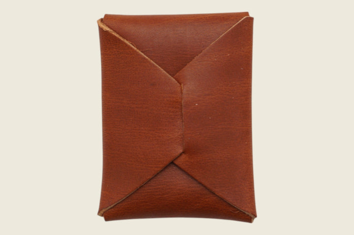 Ward - S.B. Foot (USA) Teak Featherstone Horsehide Front Pocket