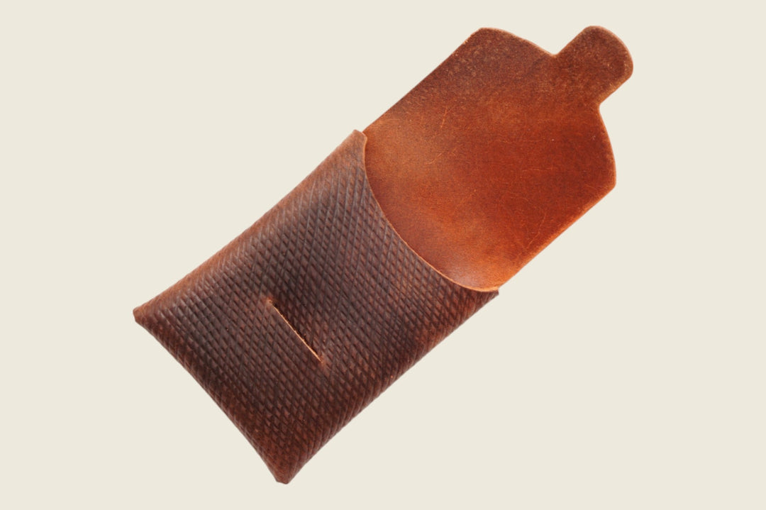 Ward - Shell Cordovan Toscana Italia (Italy) Brown Russian Reindeer Shell Cordovan Front Pocket