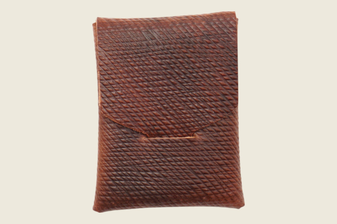 Ward - Shell Cordovan Toscana Italia (Italy) Brown Russian Reindeer Shell Cordovan Front Pocket