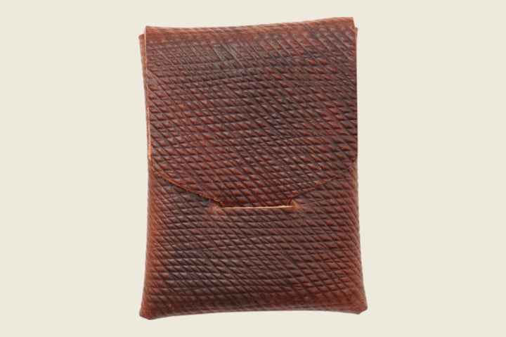 Ward - Shell Cordovan Toscana Italia (Italy) Brown Russian Reindeer Shell Cordovan Front Pocket