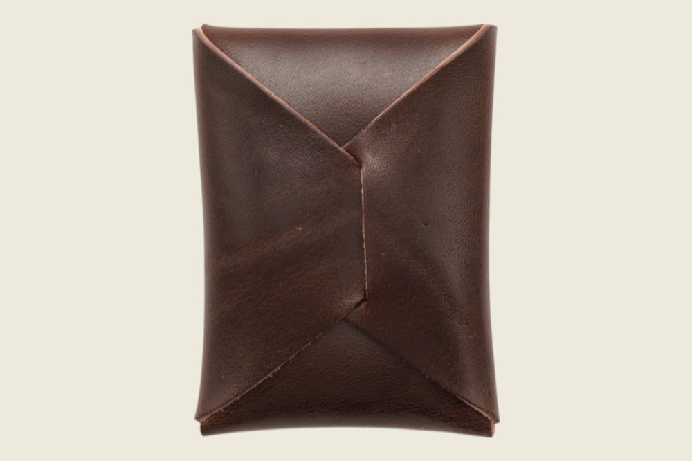 Ward - Shinki Hikaku (Japan) Dark Brown Oiled Horsebutt Front Pocket