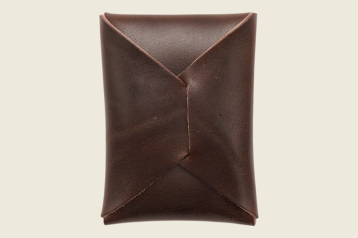 Ward - Shinki Hikaku (Japan) Dark Brown Oiled Horsebutt Front Pocket