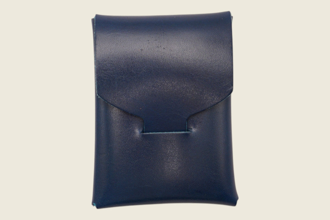 Ward - Shinki Hikaku (Japan) Navy Oiled Horsebutt Front Pocket