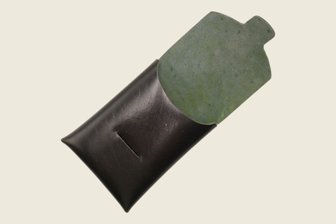 Ward - Shinki Hikaku (Japan) Olive Oiled Horsebutt Front Pocket